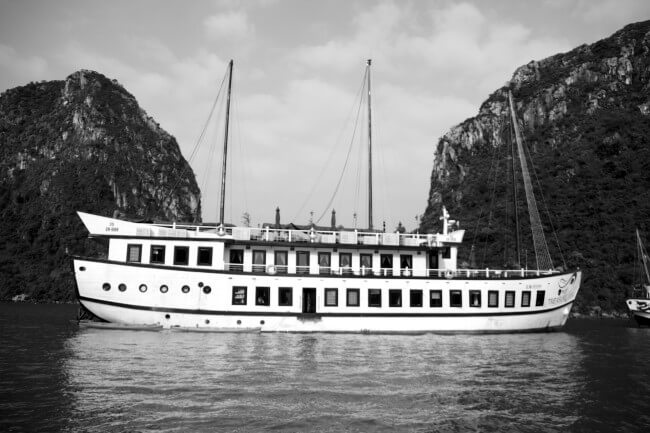 Treasure Junk in Halong Bay Vietnam